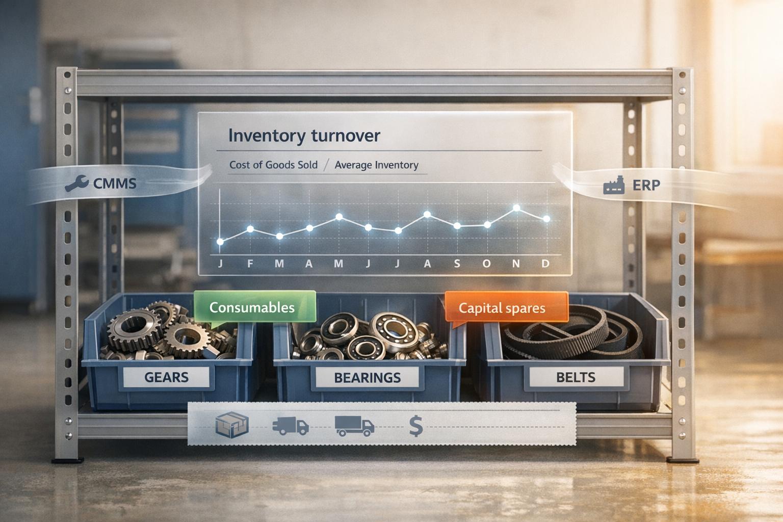 How to Calculate Inventory Turnover for Spare Parts